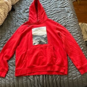 H&M Vibrant Red Hoodie